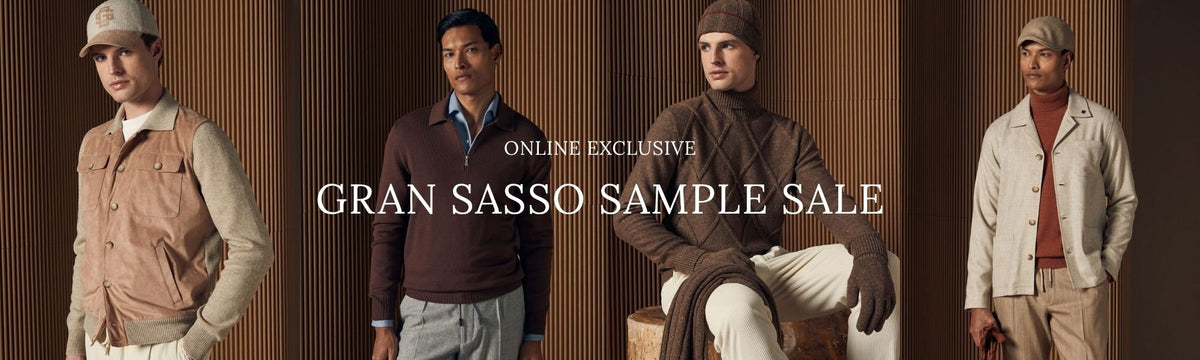 Gran Sasso Sample Sale (*Online Exclusive) - Henry Bucks