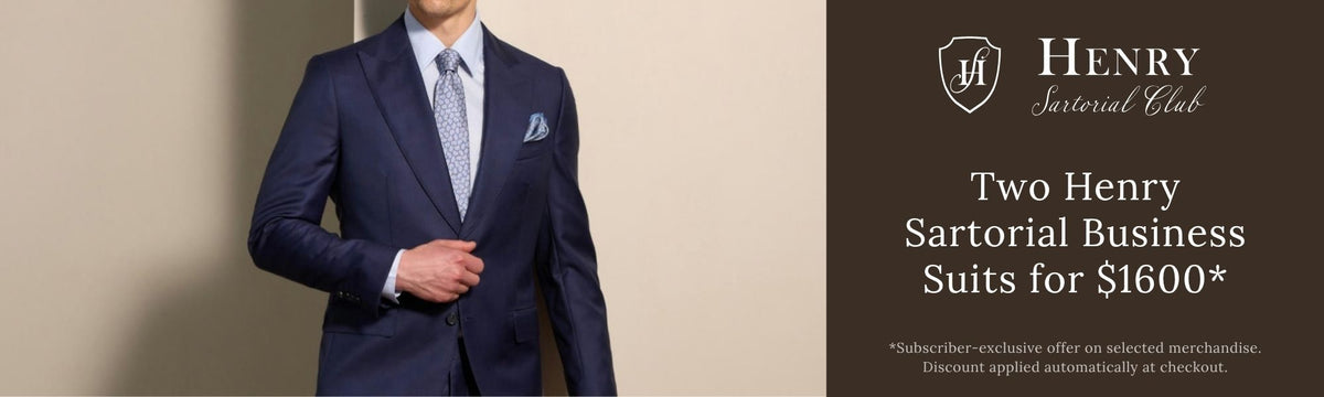 Club Offer: 2 Business Suits For $1600