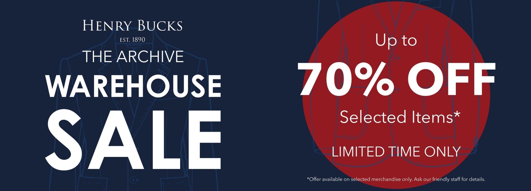 Best Of The Archive Warehouse Sale - Henry Bucks