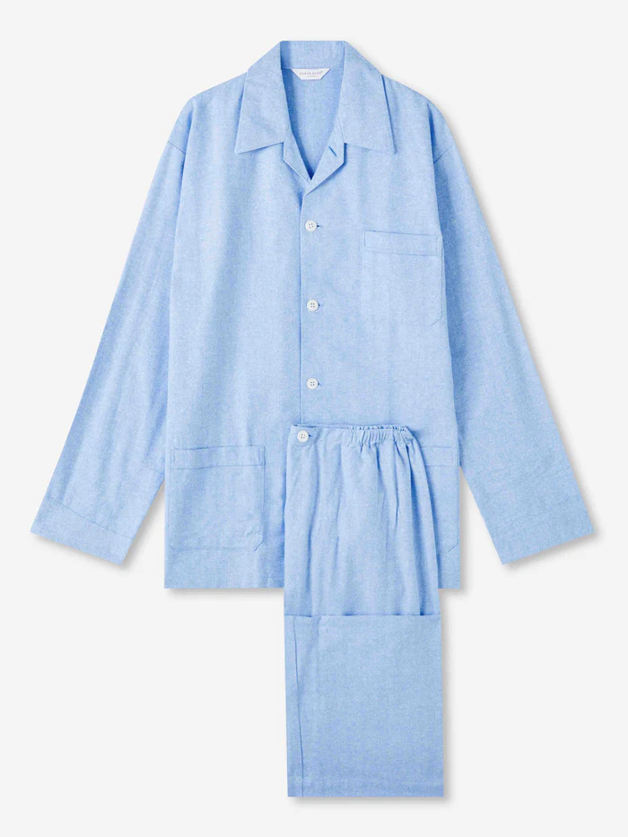 DEREK ROSE Arran Men's Pyjama Set BLUE