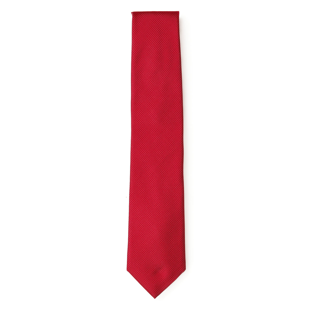HENRY SARTORIAL x HEMLEY Printed Tie RED/WHITE