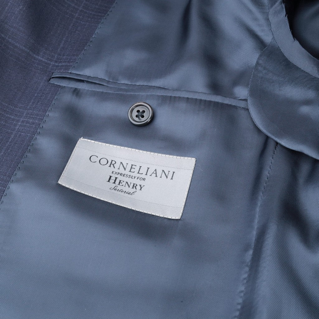 CORNELIANI Leader Wool Suit NAVY REG