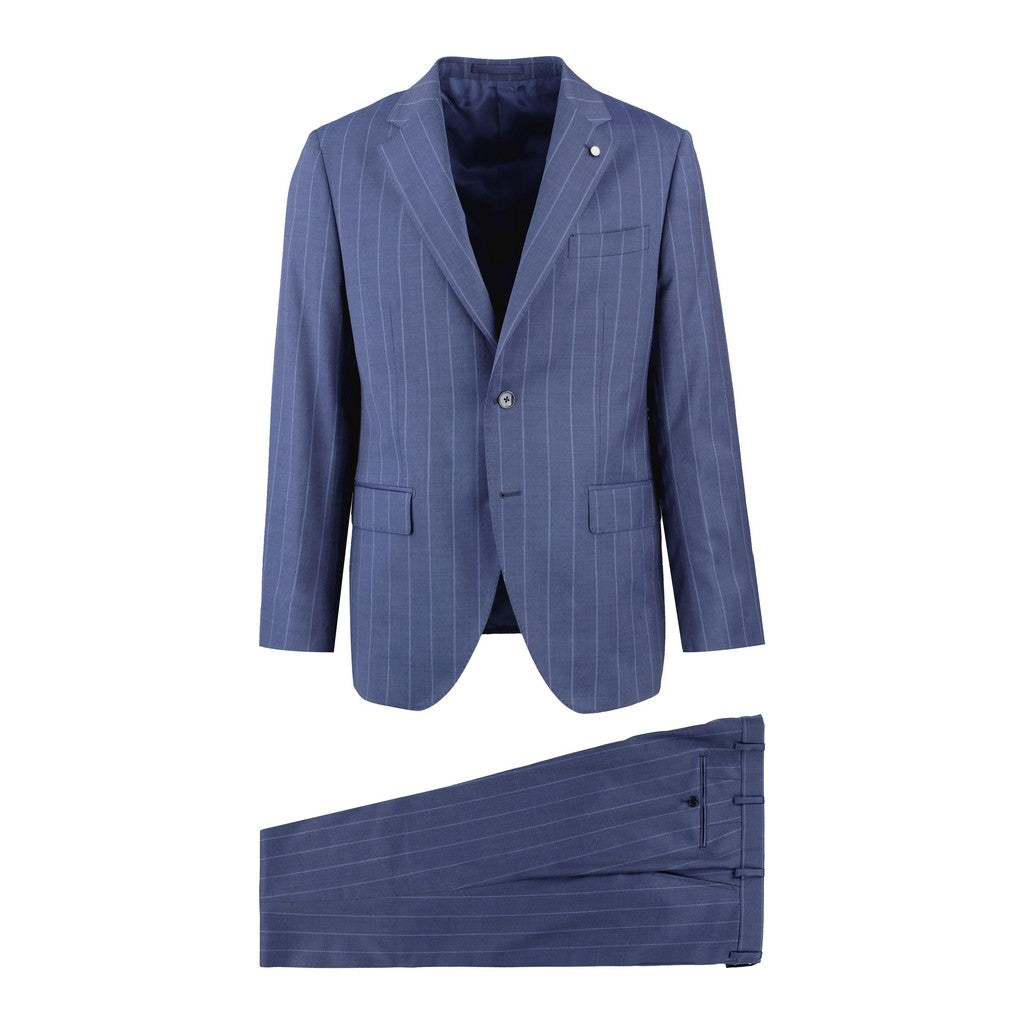 LUBIAM 1911 Regent Wool Suit NAVY REG