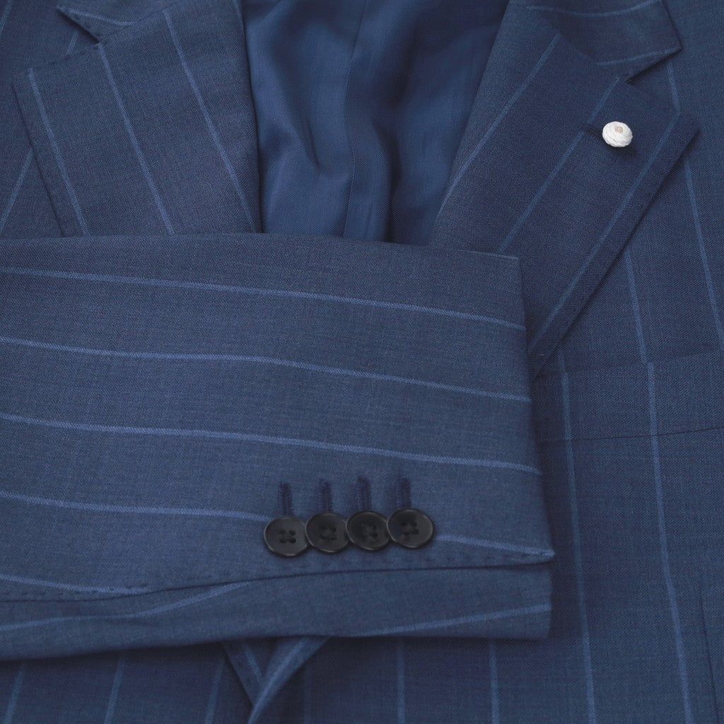 LUBIAM 1911 Regent Wool Suit NAVY REG