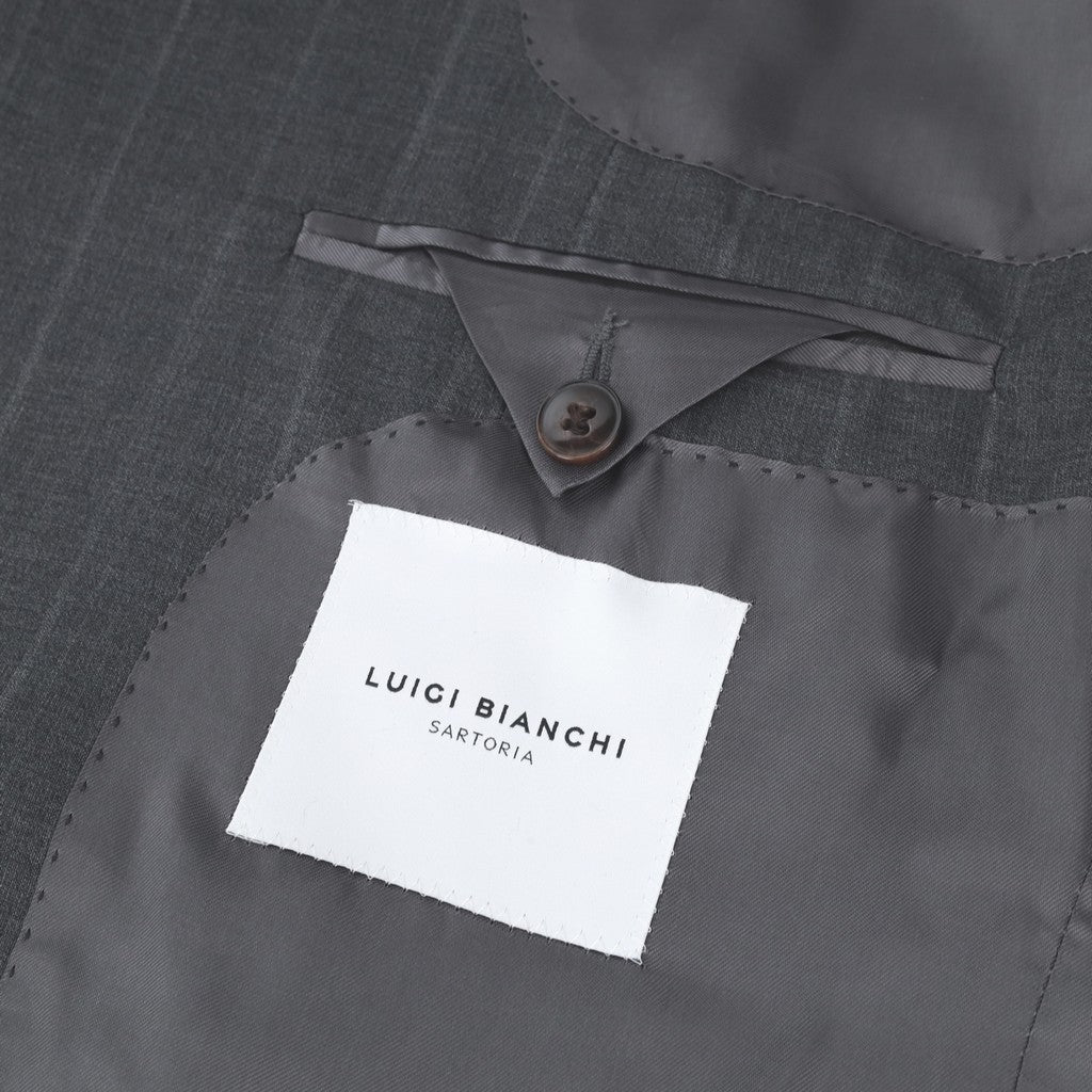 LUBIAM 1911 Wool Cashmere Suit CHARCOAL REG