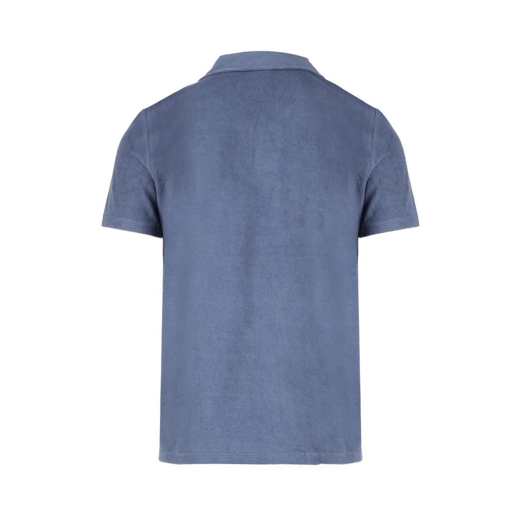 HENRY Towelling Polo Shirt PETROL