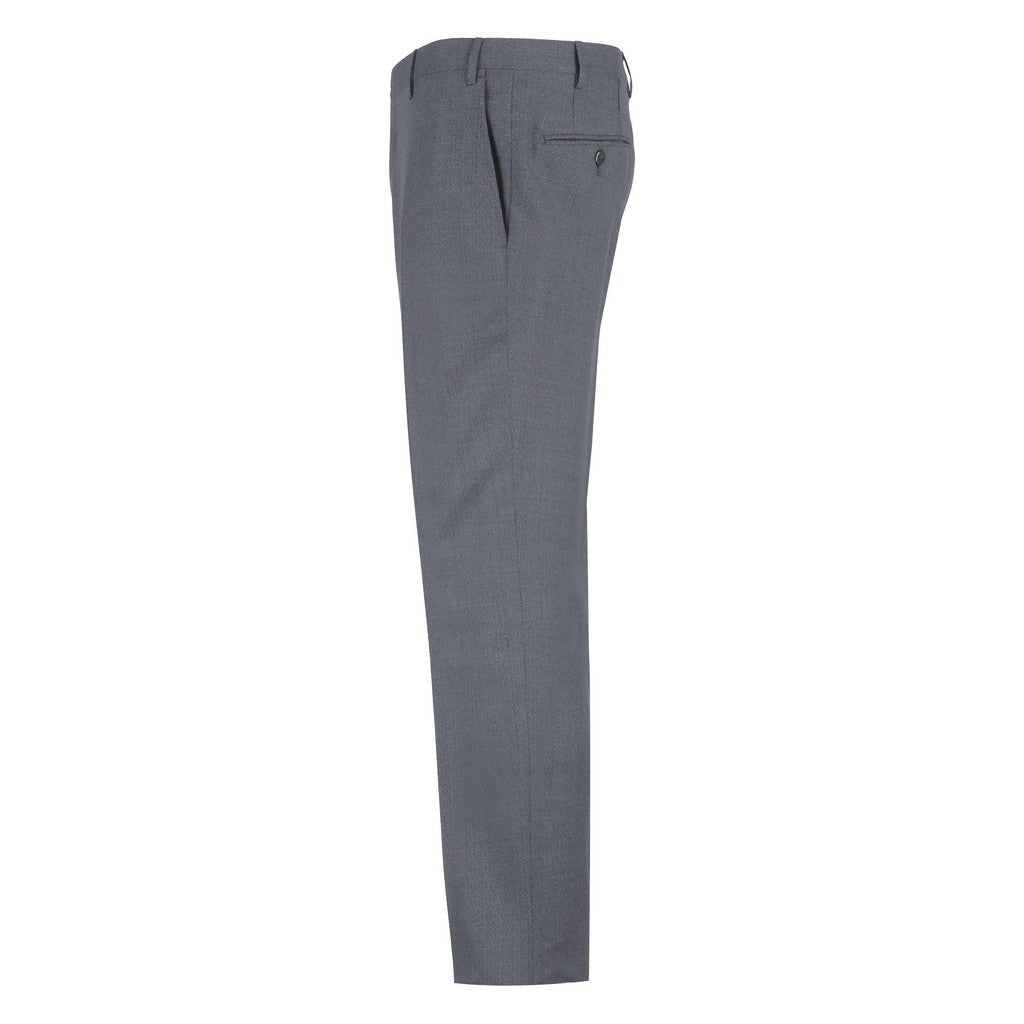 CORNELIANI Virgin Wool Trouser CHARCOAL