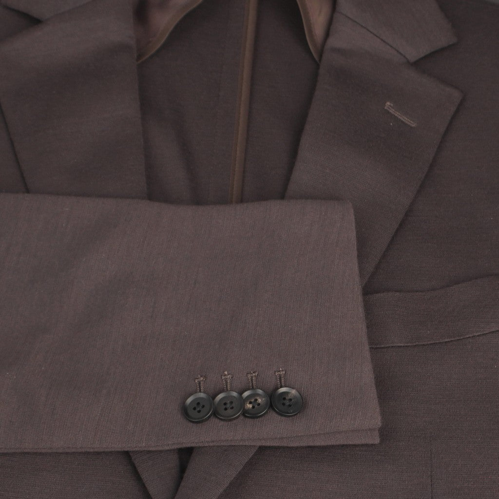 HENRY SARTORIAL Reda Active Wool Stretch Slim Fit Blazer CHOCOLATE