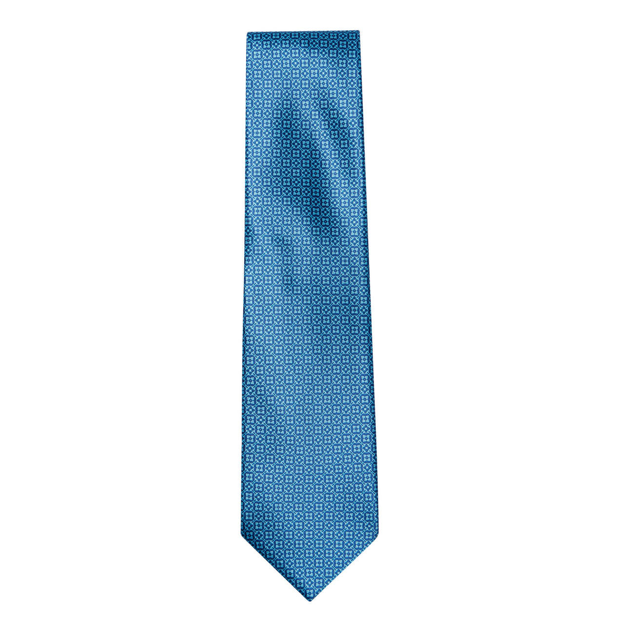 STEFANO RICCI 100% Silk Tie BLUE/NAVY