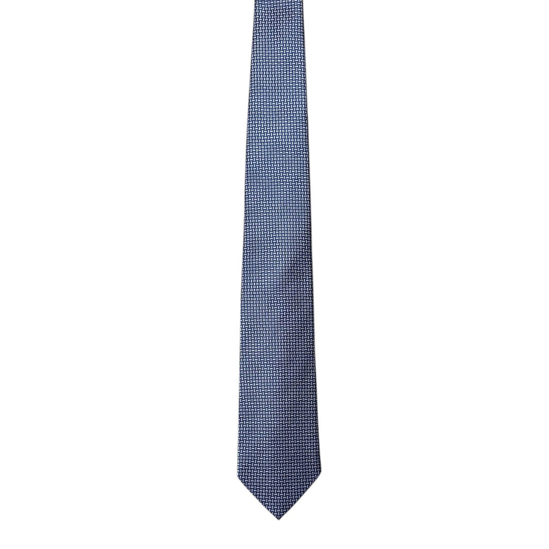 HENRY SARTORIAL X CANTINI Silk Woven Tie LILAC