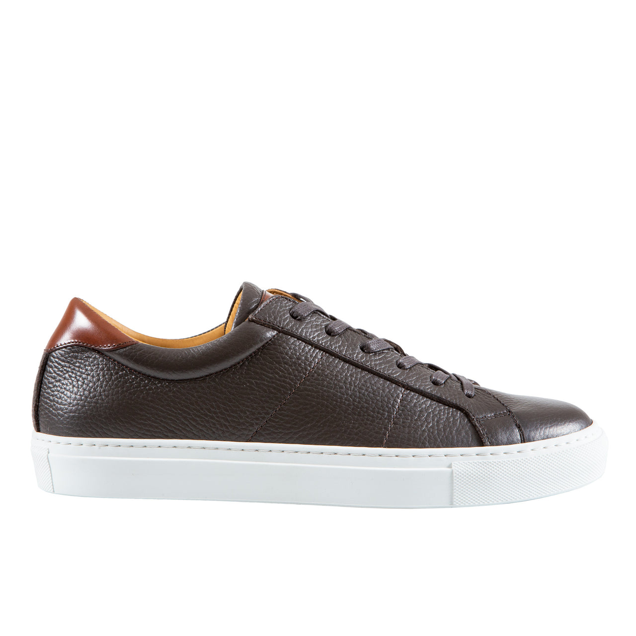 HENRY SARTORIAL Calf Leather Sneakers BROWN