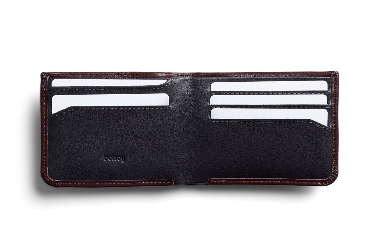 BELLROY Hide & Seek Bi Fold Wallet DEEP PURPLE - Henry BucksWallets52AW240002 - DEEPPURPLE - LOW
