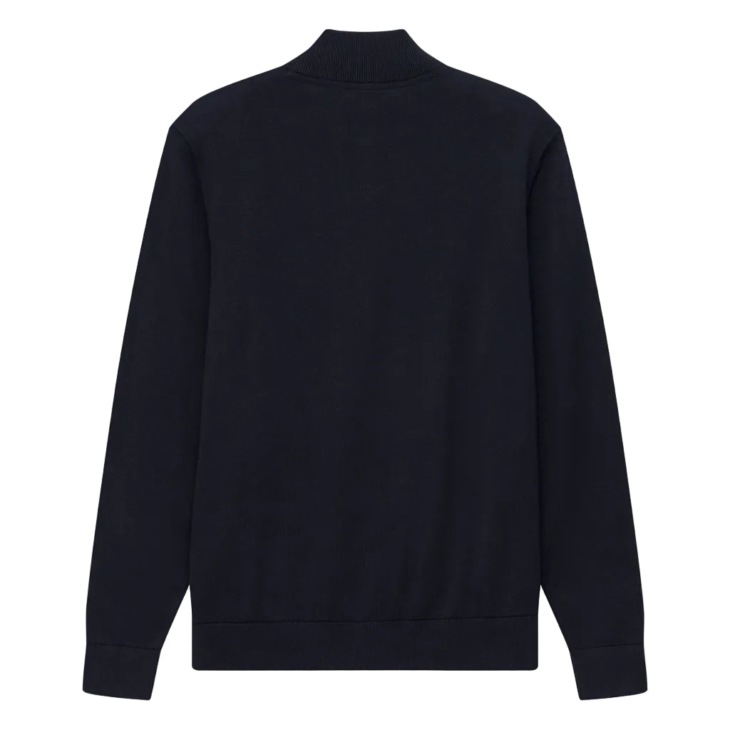 BUGATTI Cotton Knit Jacket NAVY