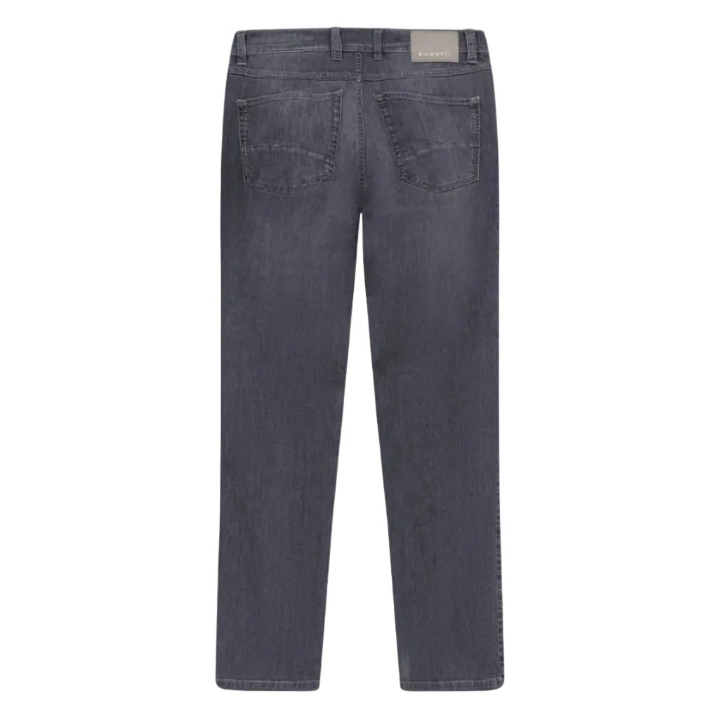 BUGATTI Cotton Denim Jeans DARK GREY - Henry Bucks
