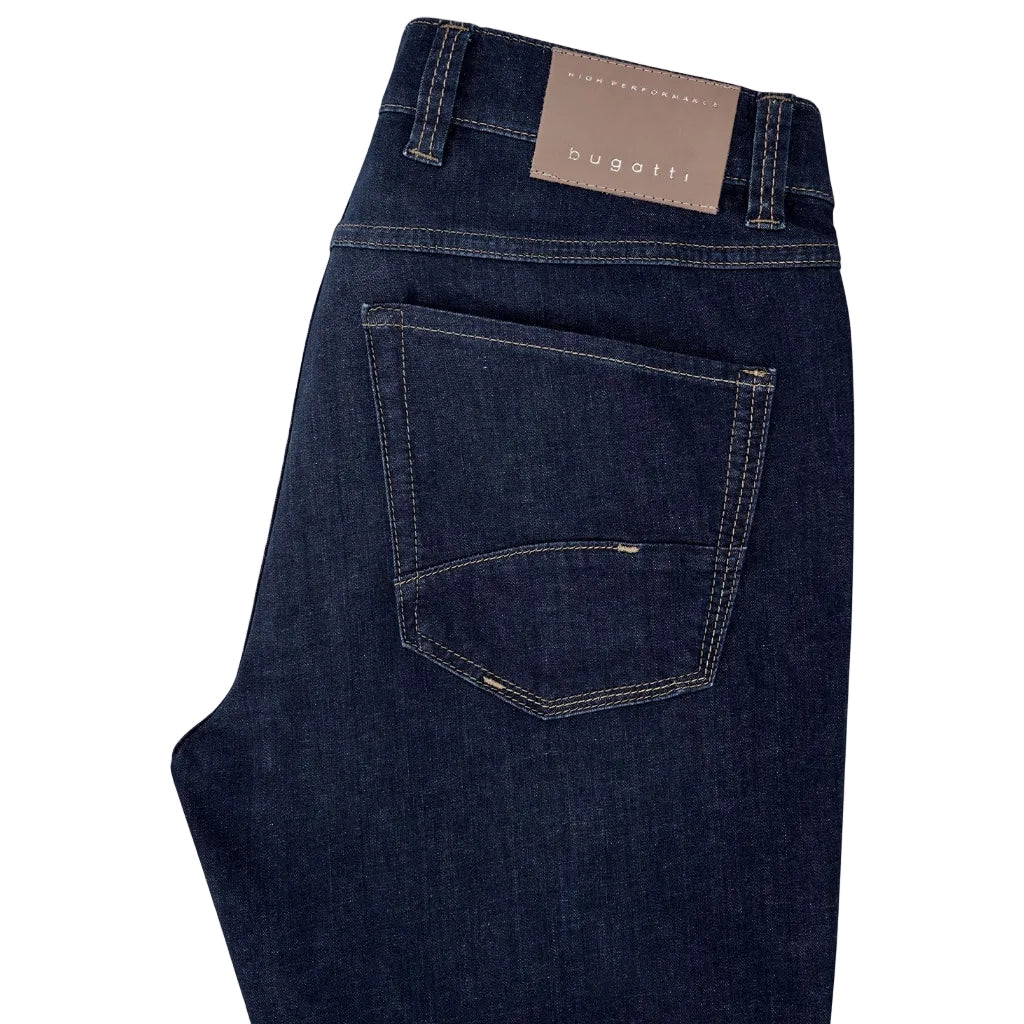 BUGATTI Cotton Denim Jeans NAVY - Henry Bucks