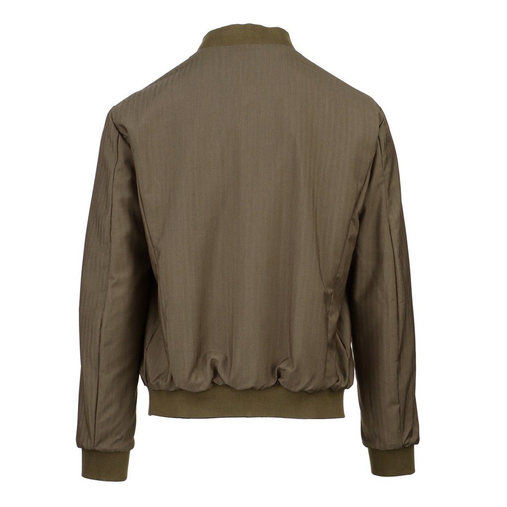 CORNELIANI Leather Reversible Jacket BROWN - Henry Bucks