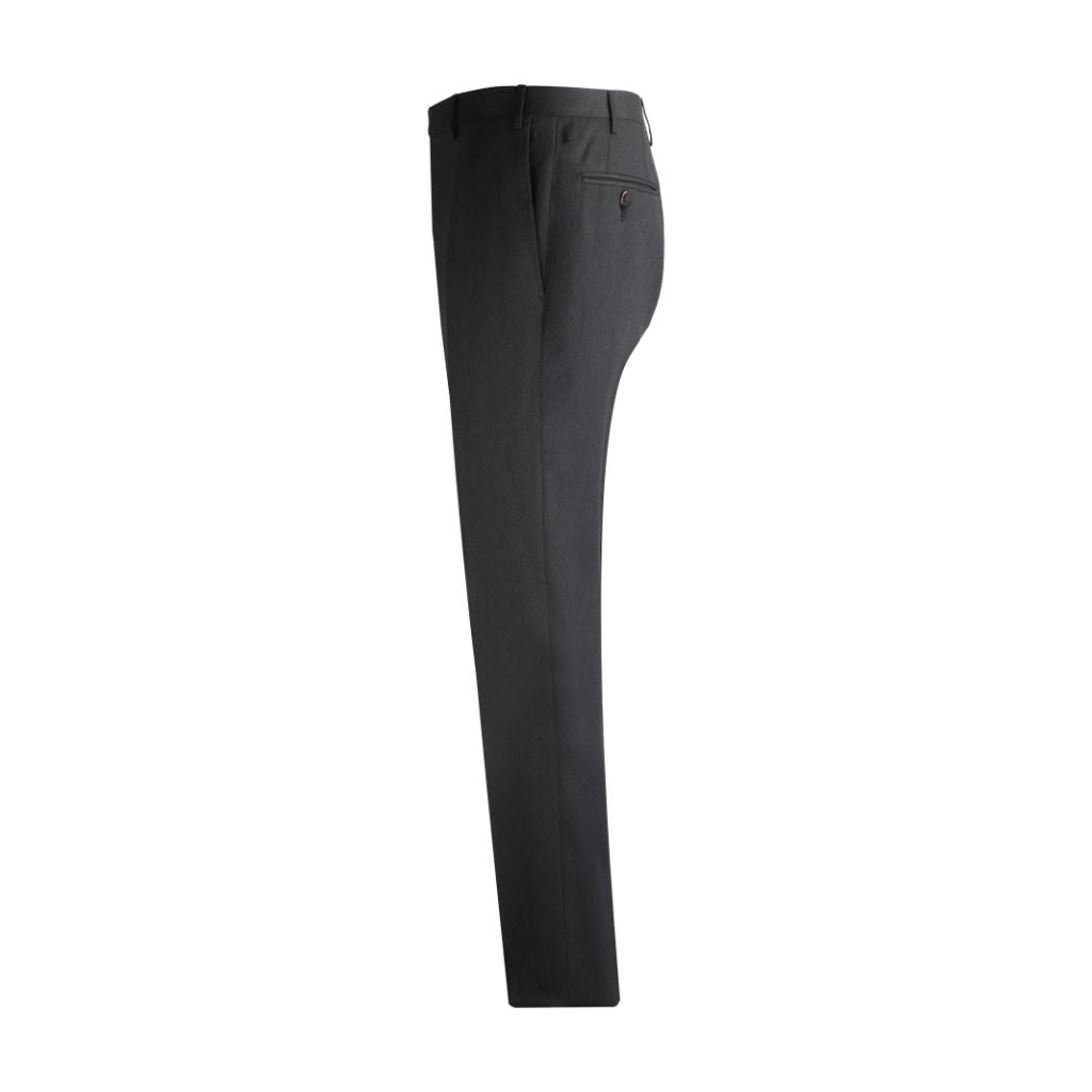CORNELIANI Techno Wool Stretch Trousers BLACK REG - Henry Bucks