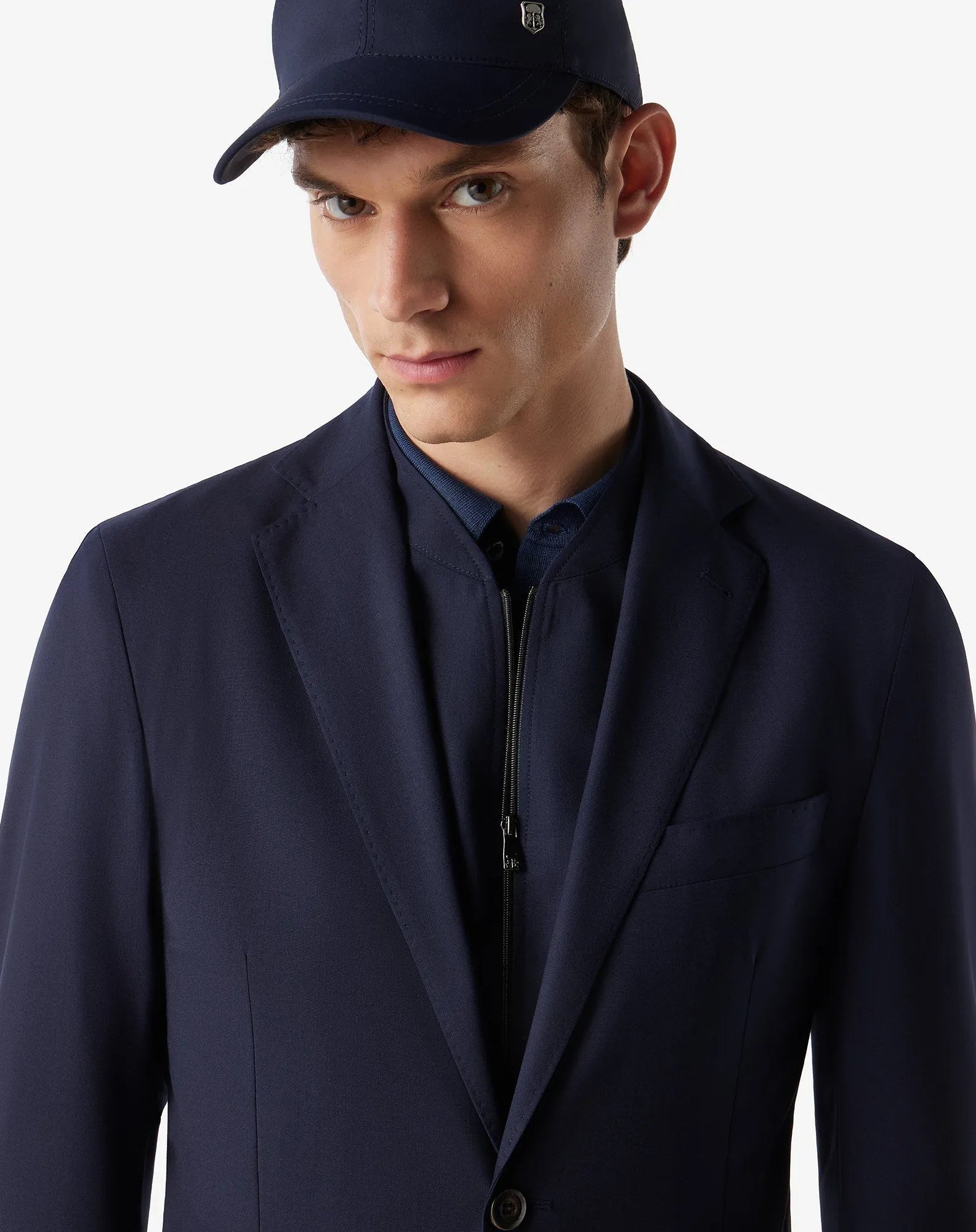CORNELIANI Ultralight Jacket NAVY - Henry Bucks