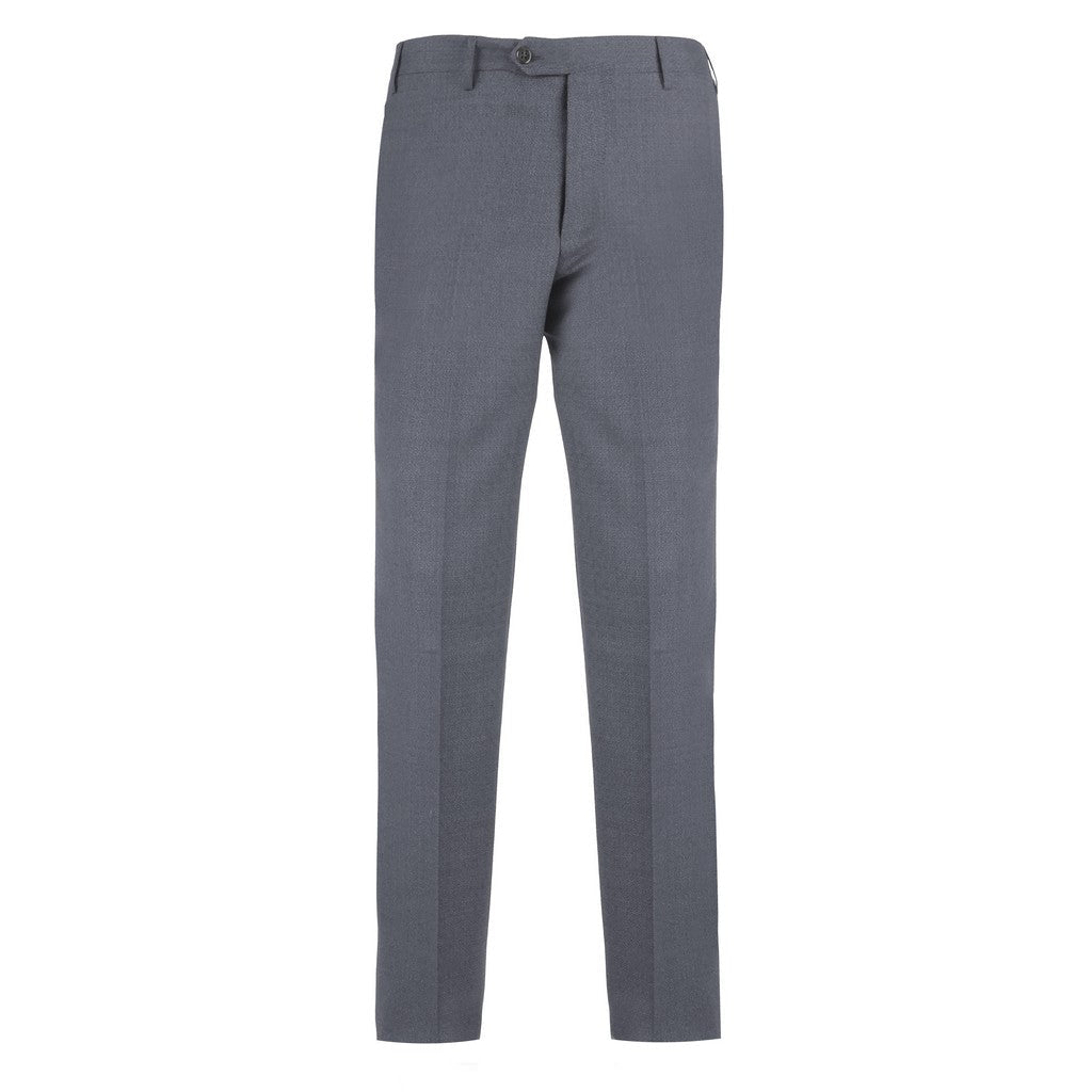 CORNELIANI Virgin Wool Trouser CHARCOAL - Henry Bucks