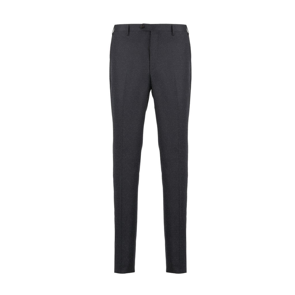 CORNELIANI Wool Cashmere Formal Trouser CHARCOAL - Henry Bucks