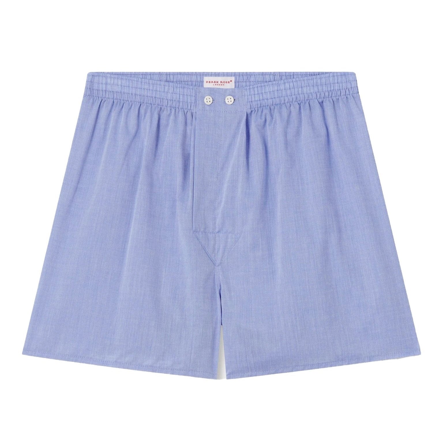 DEREK ROSE Amalfi Cotton Batiste Men's Classic Fit Boxers BLUE - Henry BucksBoxers2000261 - BLUE - SM