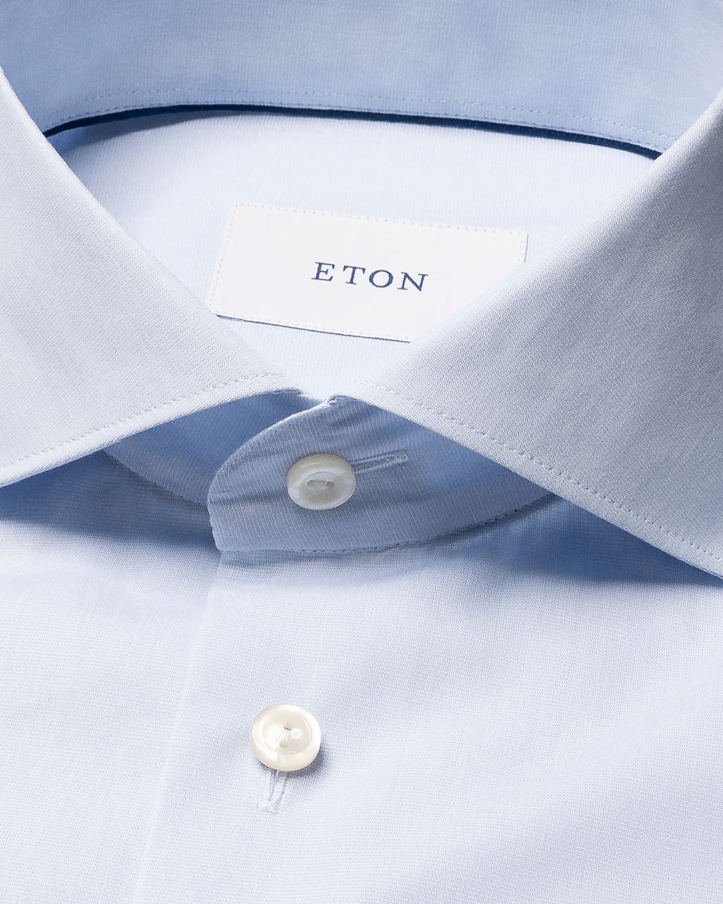ETON Breeze Cotton Shirt SKY BLUE - Henry Bucks