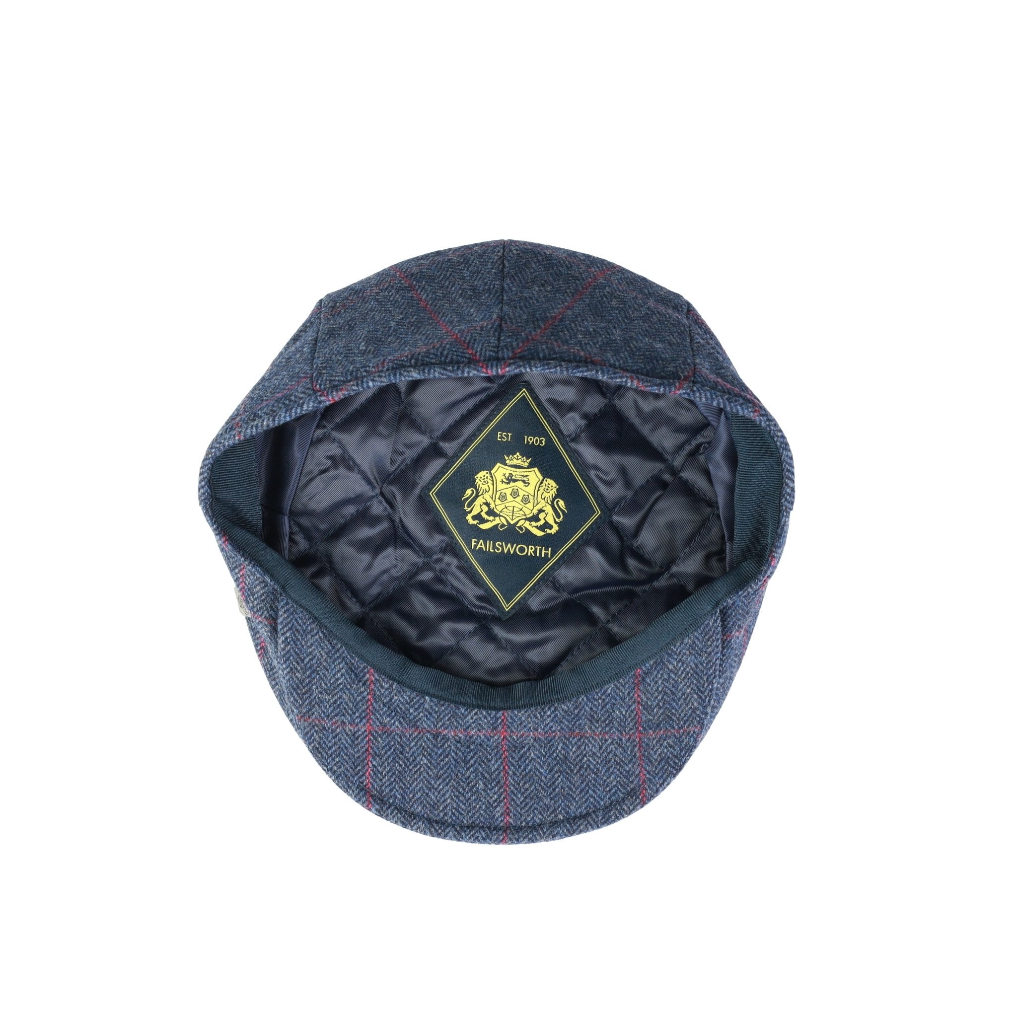 FAILSWORTH Cambridge Cheesecutter Cap NAVY - Henry Bucks