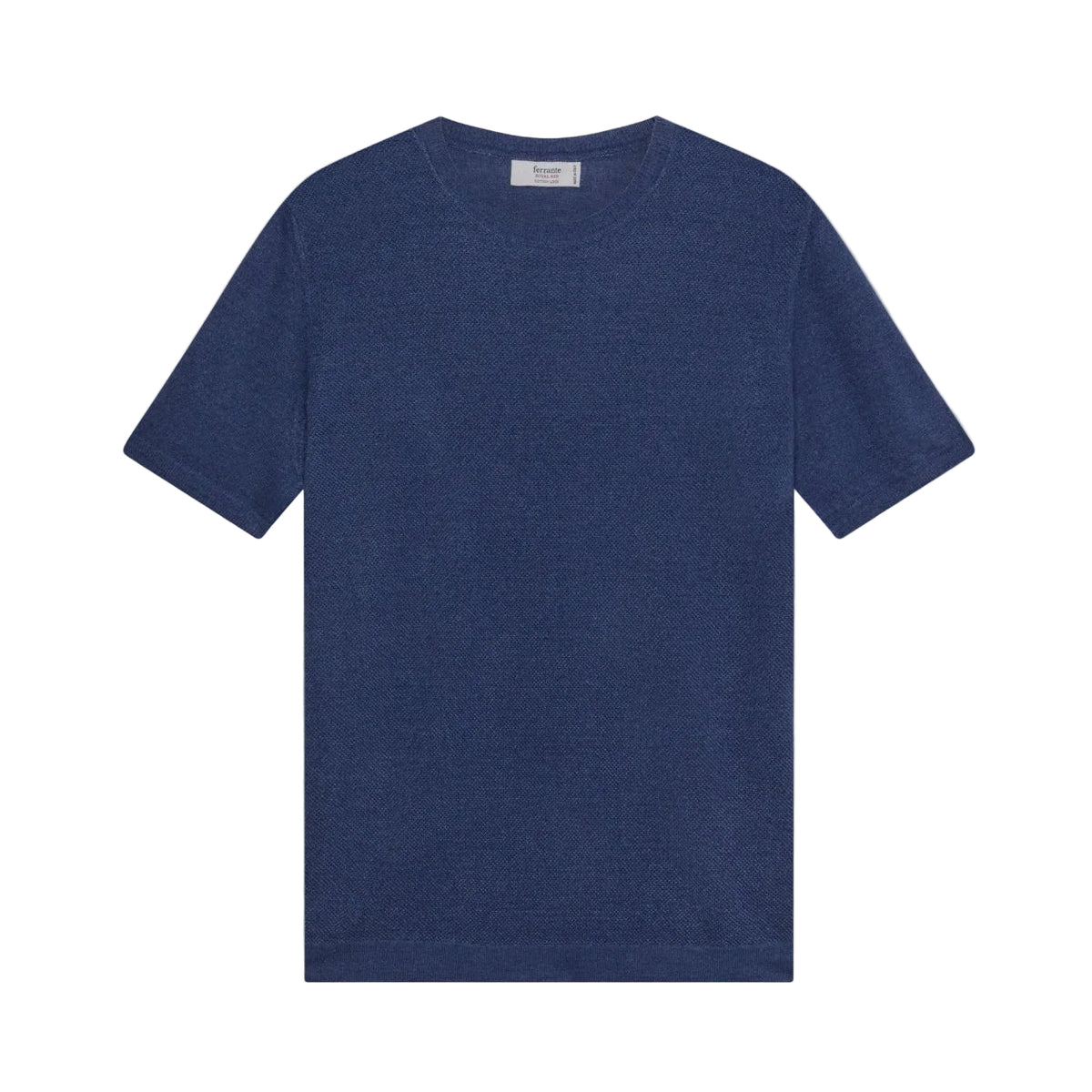 Ferrante Short Sleeve Plain T Shirt JEAN - Henry BucksT - Shirts38SS230070 - JEAN - 50