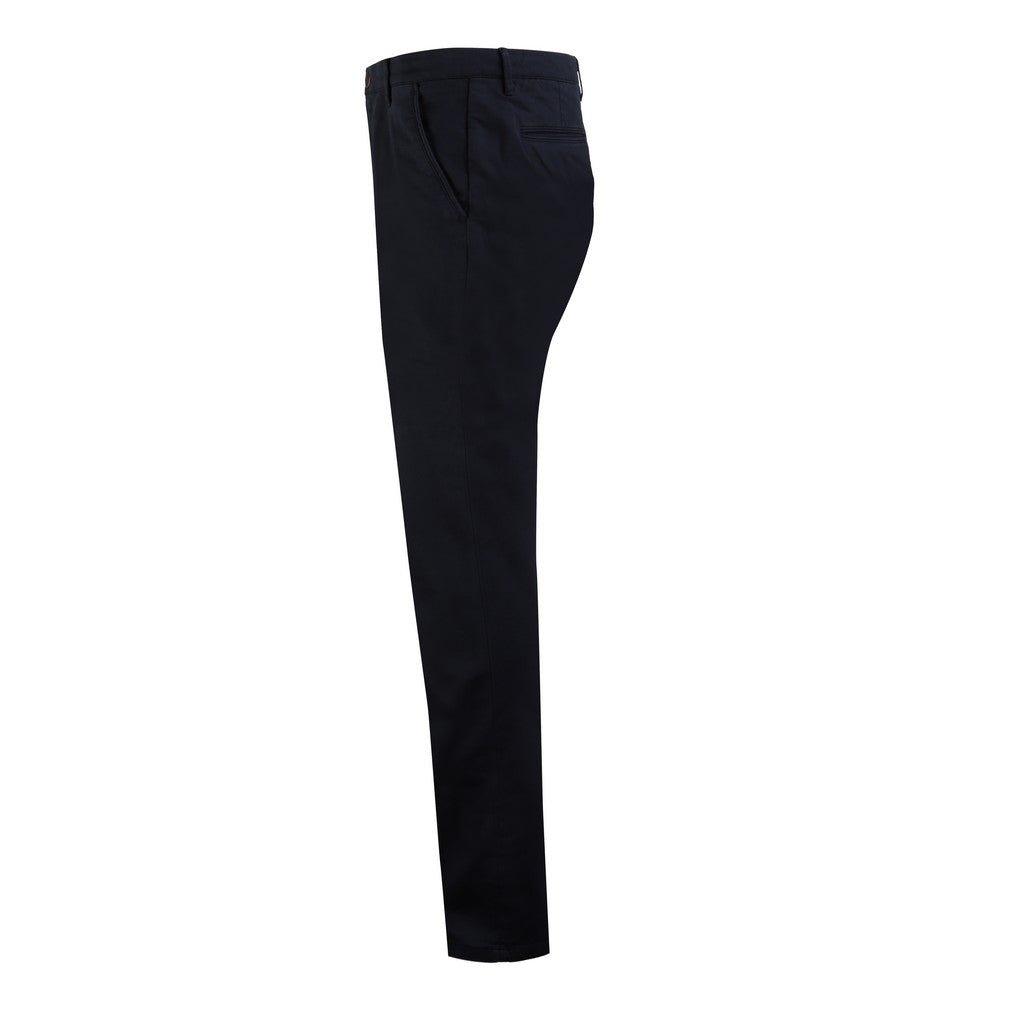 FRADI Fleece Cotton Stretch Chinos NAVY REG - Henry Bucks