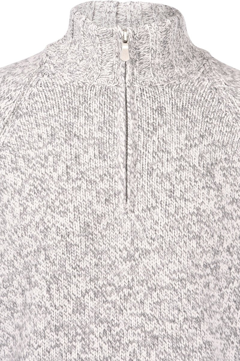 GRAN SASSO Wool Lupo Knit GREY - Henry Bucks