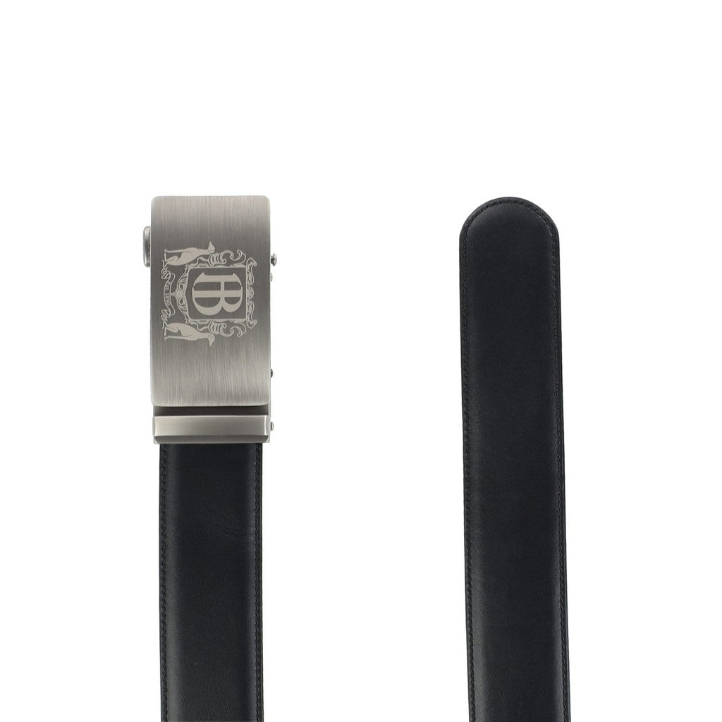 HENRY BUCKS Adjustable Belt Set of 2 BLACK/DARK BROWN - Henry Bucks