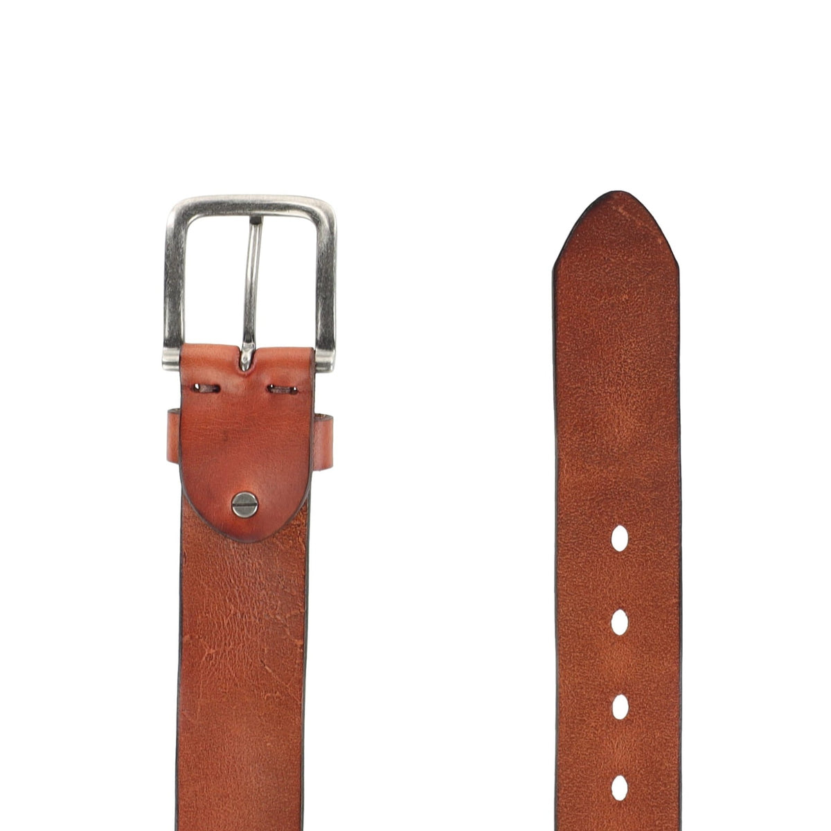 HENRY BUCKS Cowhide Leather Belt TAN - Henry Bucks