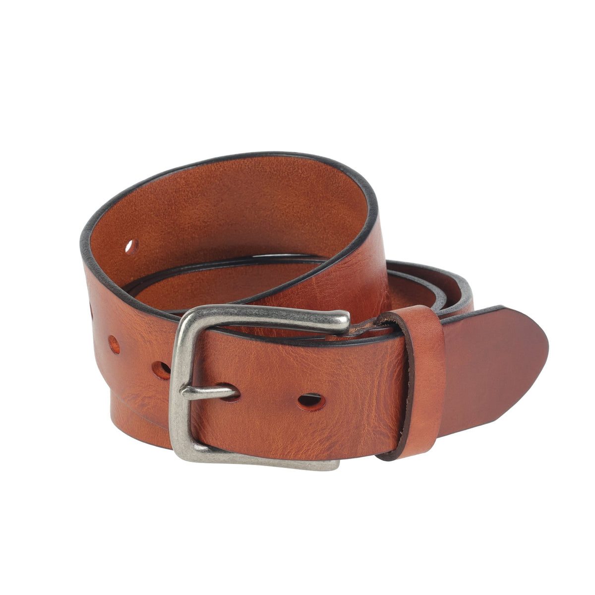 HENRY BUCKS Cowhide Leather Belt TAN - Henry Bucks