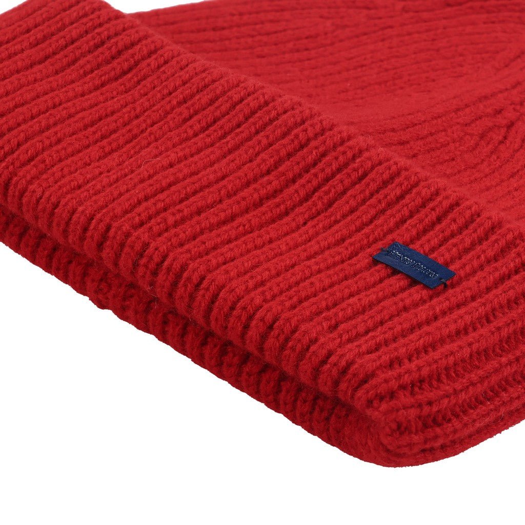 HENRY BUCKS Merino Wool Beanie Gloves & Scarf Set RED - Henry Bucks