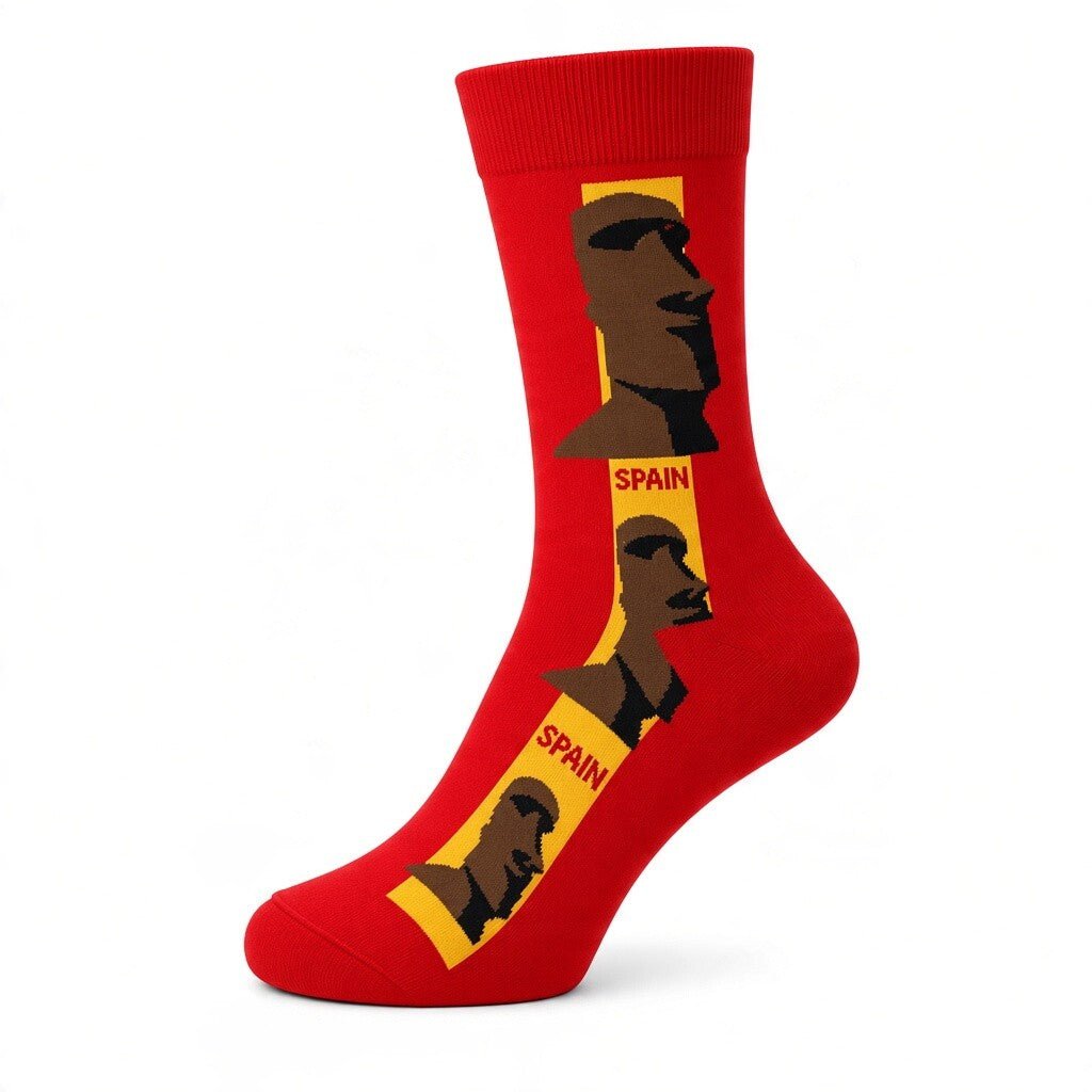HENRY BUCKS Novelty Cotton Socks RED - Henry Bucks