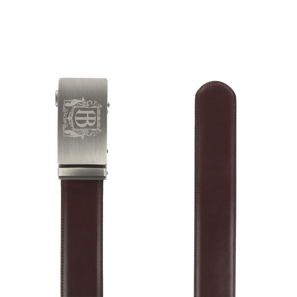 HENRY BUCKS Self Adjustable Belt Box DARK BROWN - Henry Bucks