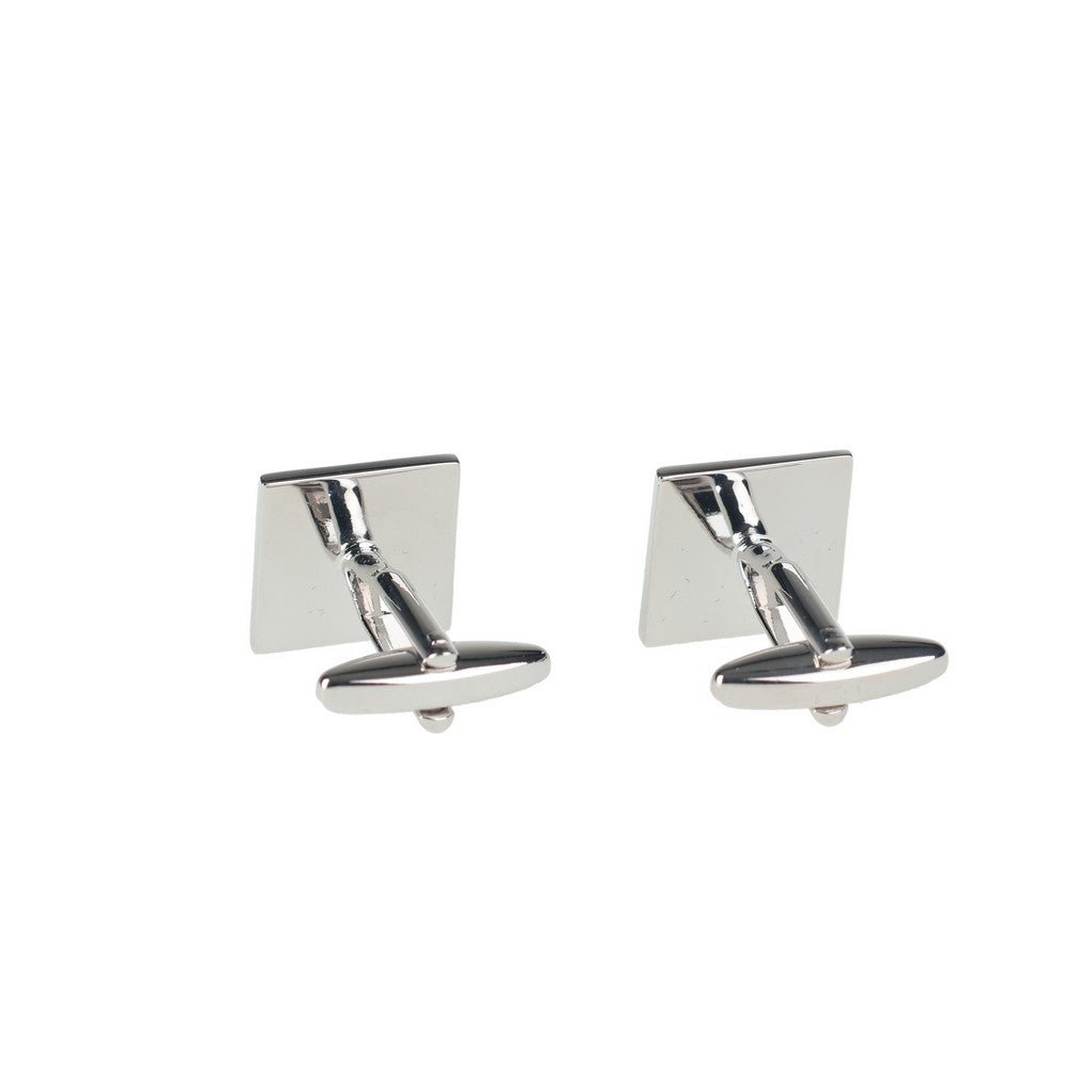 HENRY BUCKS Square Cufflink SILVER - Henry Bucks