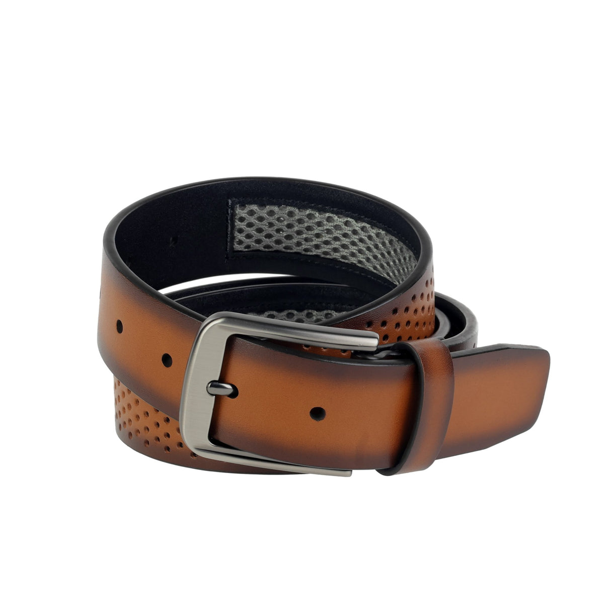 HENRY BUCKS Two Tone Belt TAN - Henry Bucks