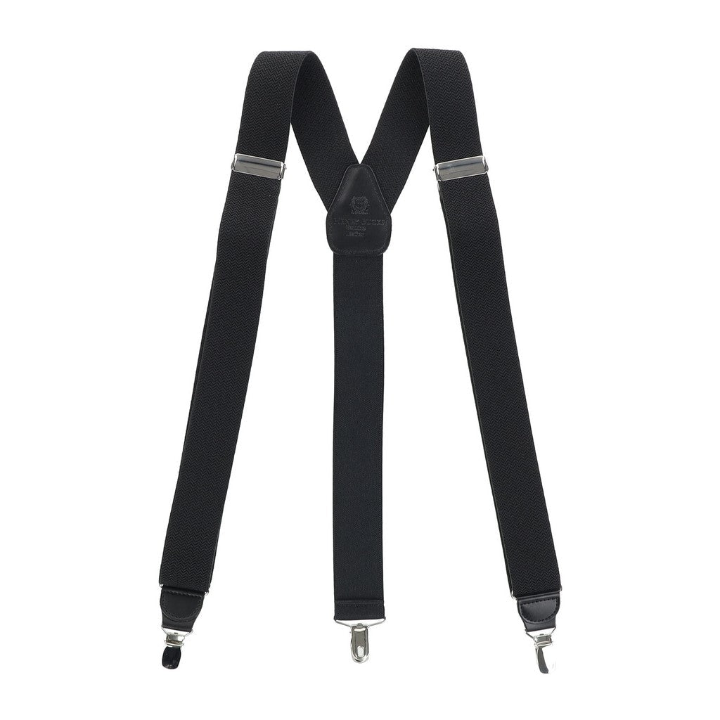 HENRY BUCKS Weave Suspender BLACK - Henry Bucks