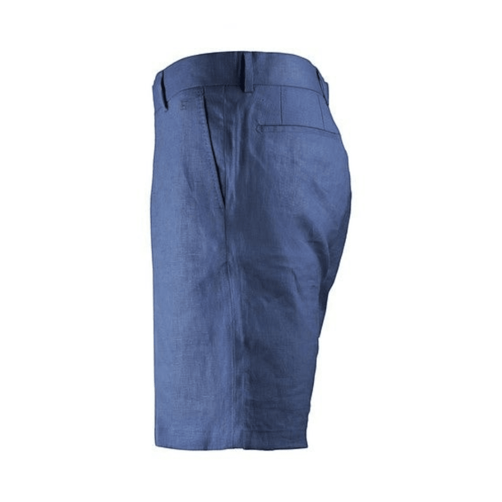 HENRY Linen Tailored Shorts NAVY - Henry Bucks