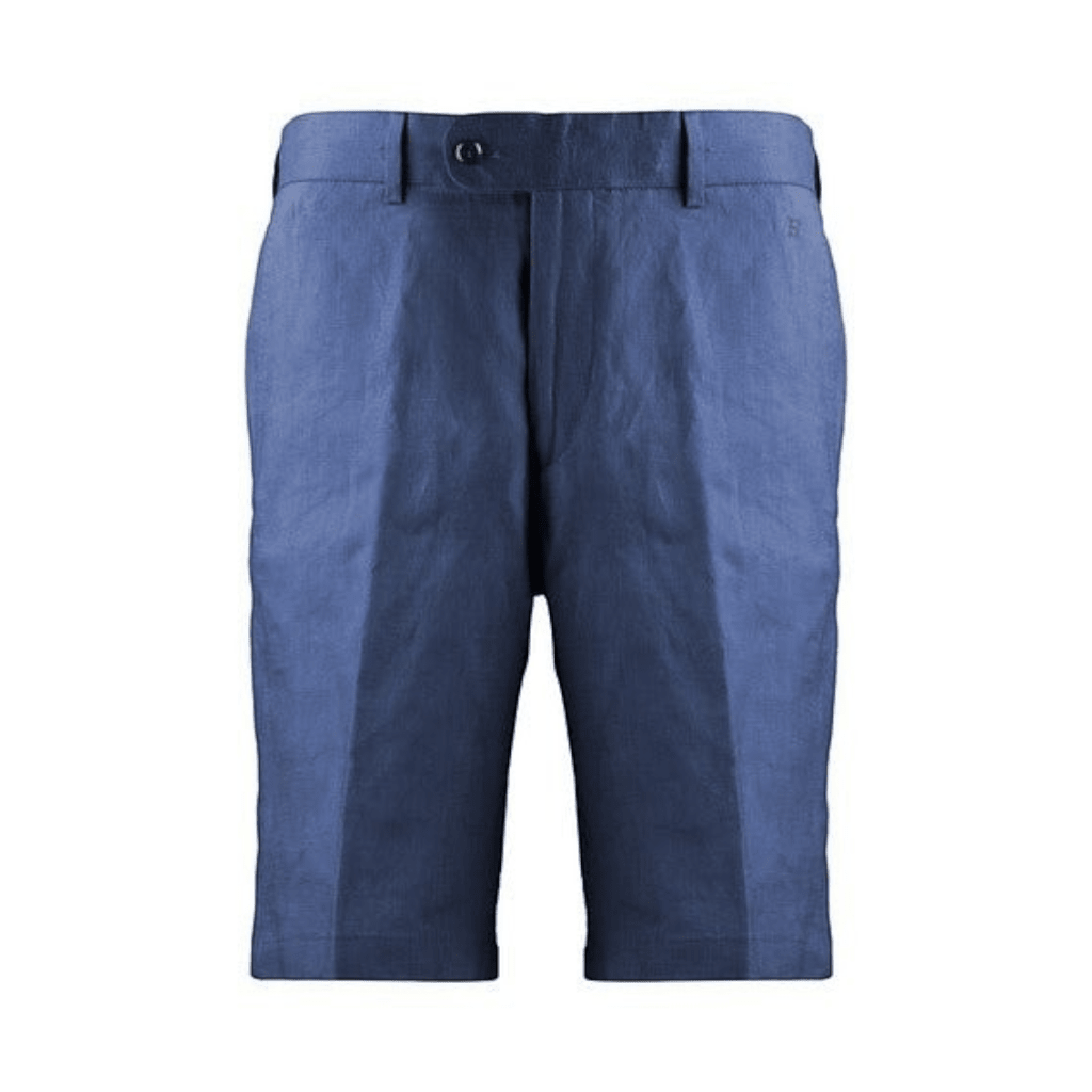 HENRY Linen Tailored Shorts NAVY - Henry Bucks