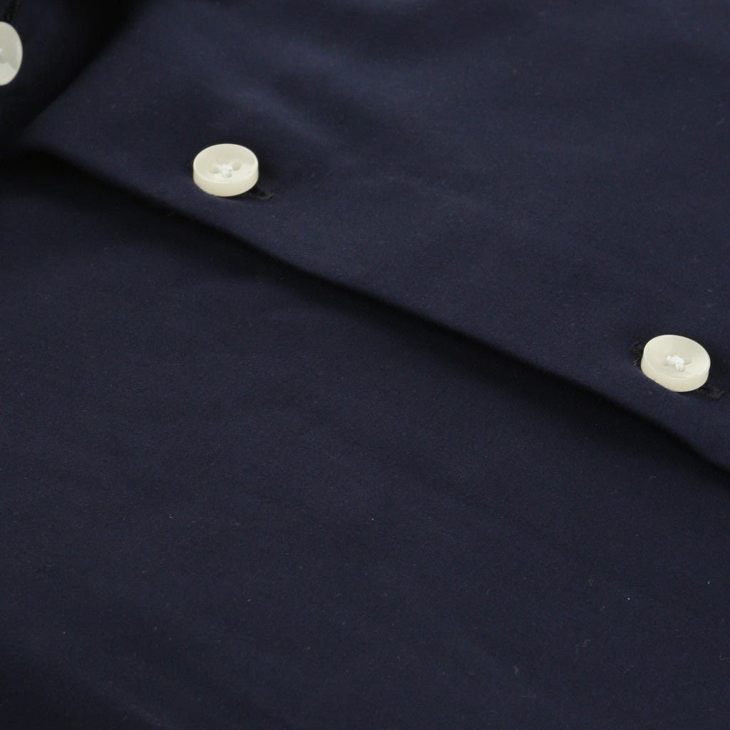 HENRY SARTORIAL Bamboo Blend Long Sleeve Business Shirt NAVY (Online only*) - Henry Bucks