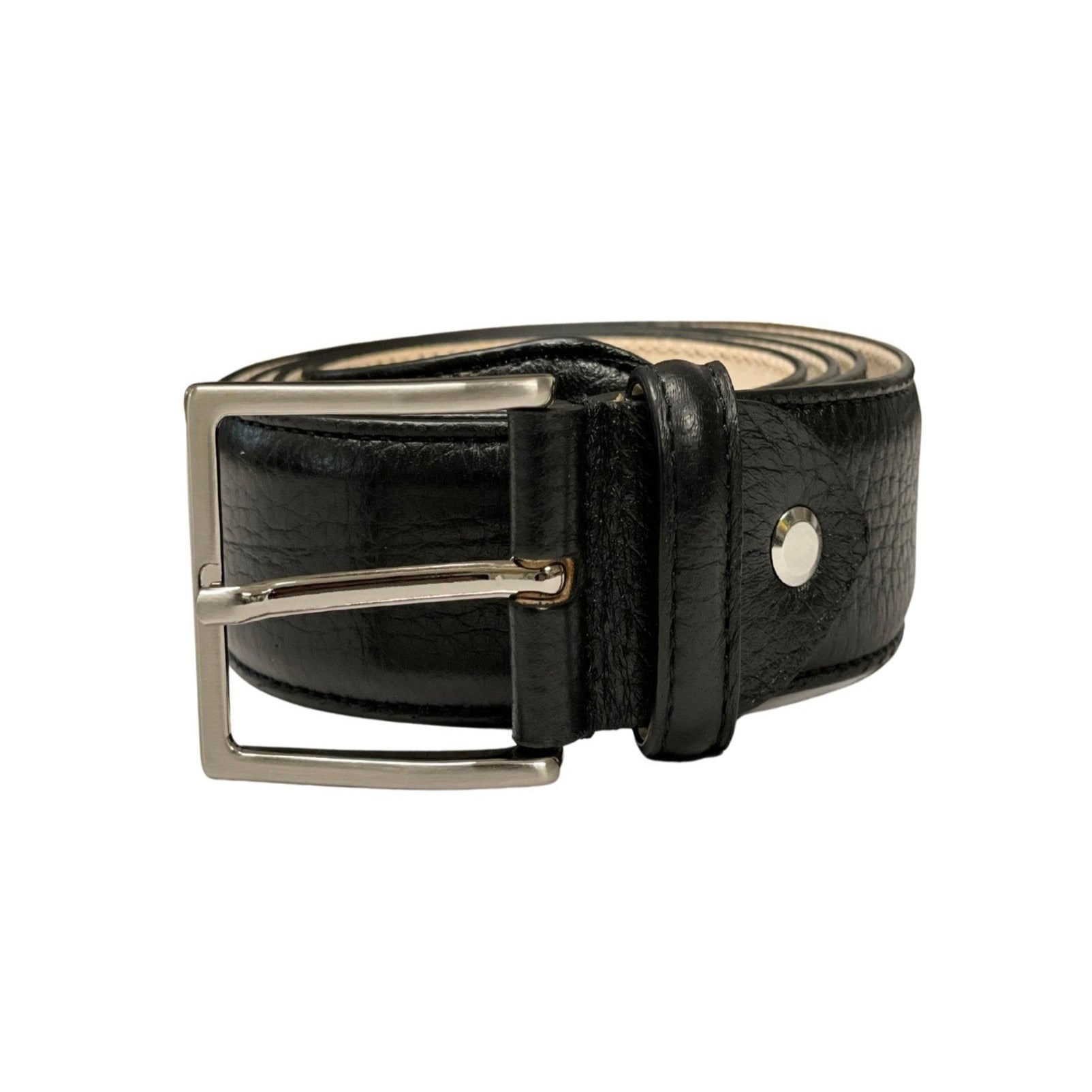 HENRY SARTORIAL Belt BLACK - Henry BucksSUITING ACCESSORIES80SS20206 - BLCK - 34"