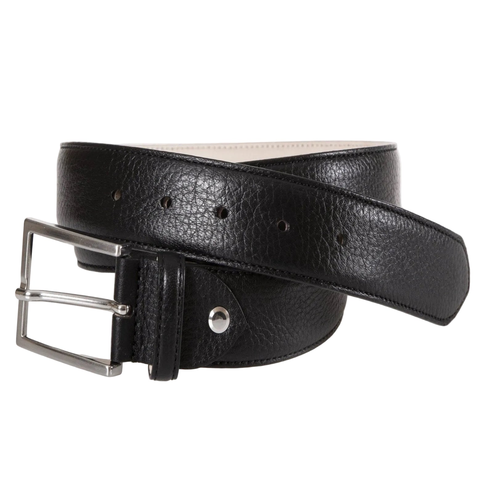 HENRY SARTORIAL Belt BLACK - Henry BucksSUITING ACCESSORIES80SS20206 - BLCK - 34"