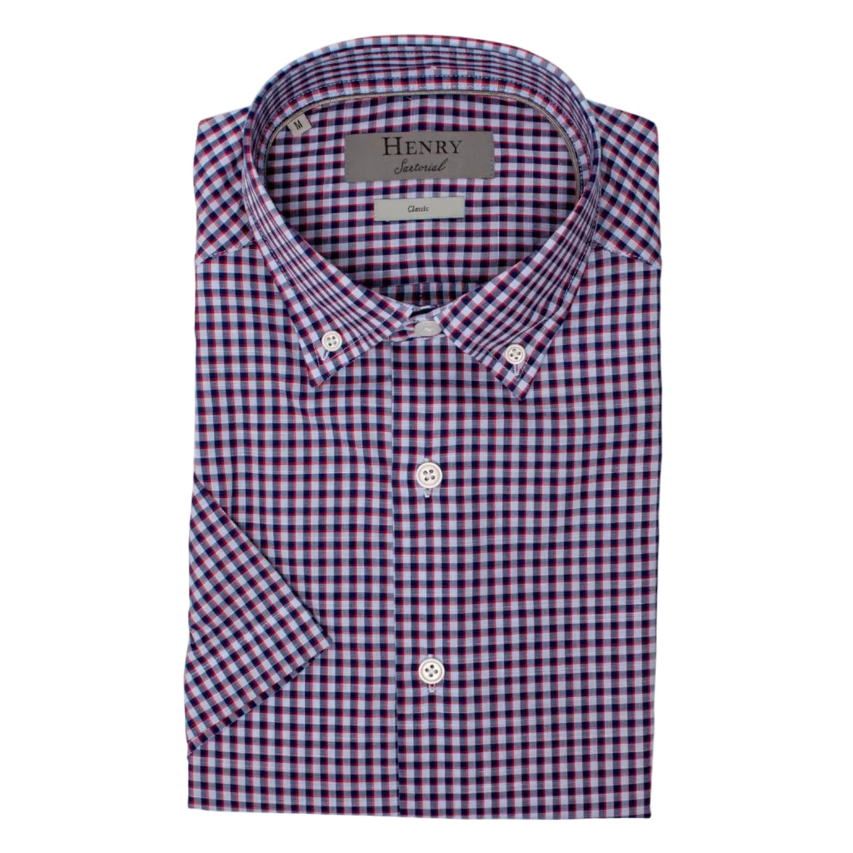 HENRY SARTORIAL Casual Check Shirt MULTI - Henry BucksShirts38AW230094 - MLTI - SM