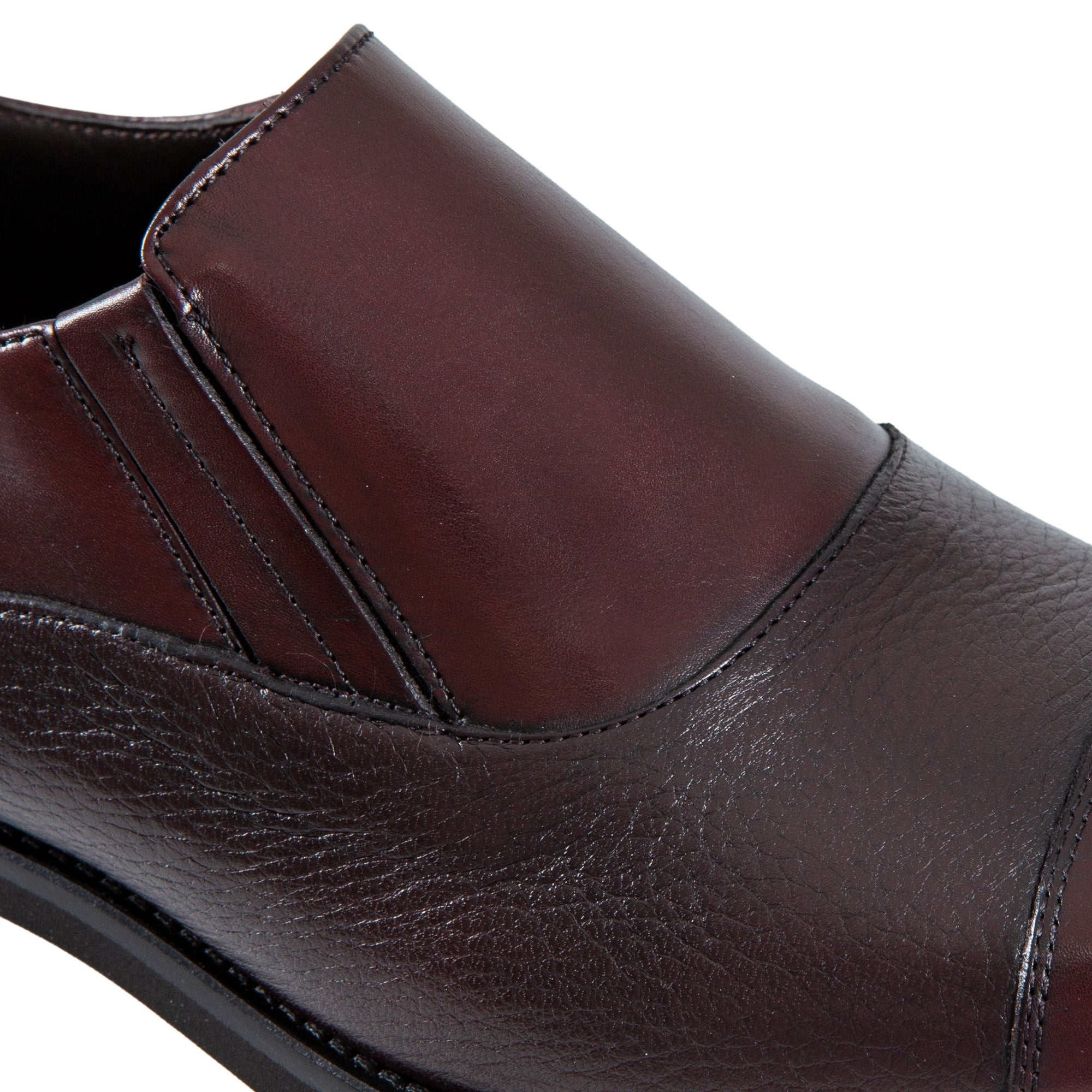HENRY SARTORIAL Classic Elastic Loafers BURGUNDY - Henry BucksLoafers & Driving Shoes8000421 - BURG - 7