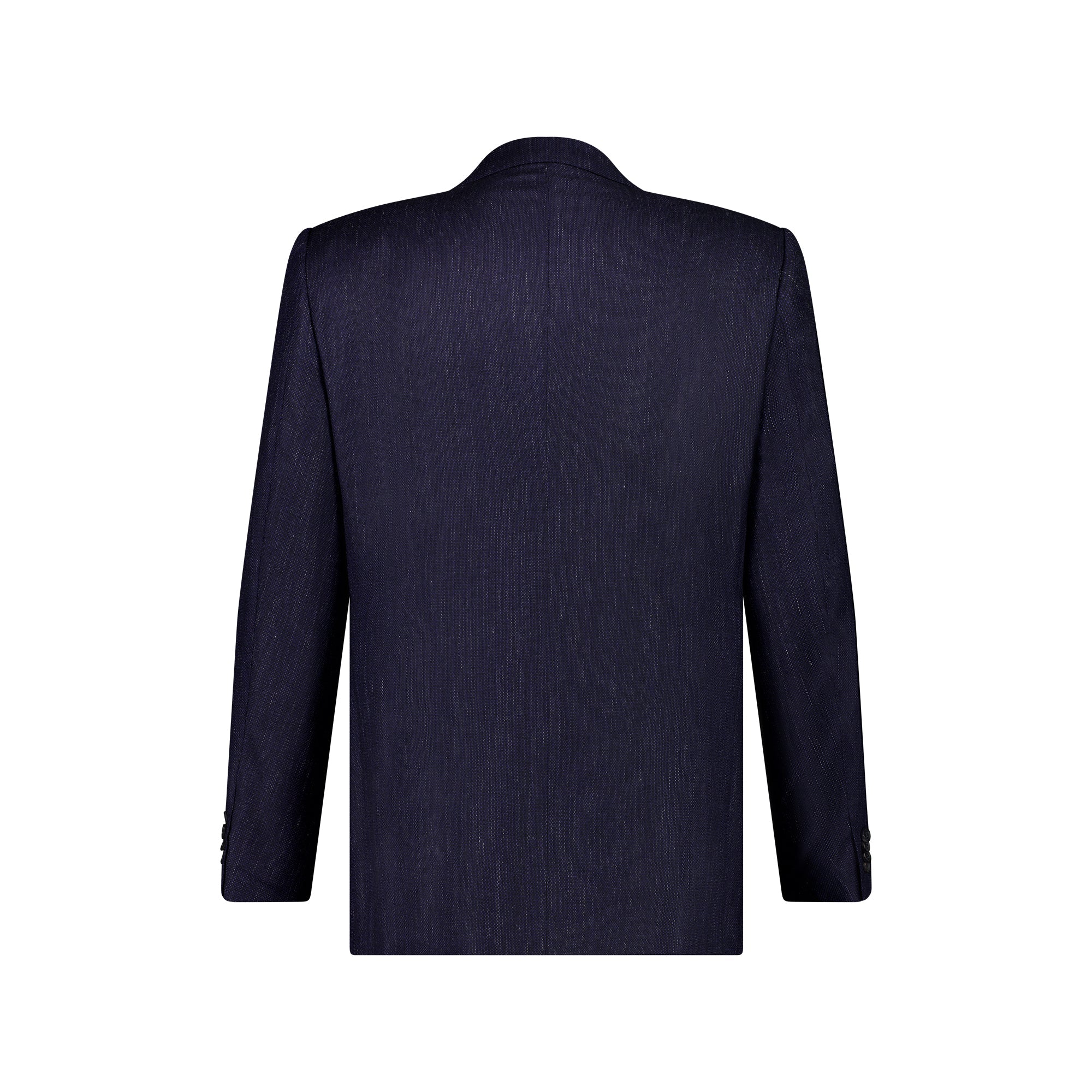 HENRY SARTORIAL DORMEUIL Wool/Silk/Linen Jacket NAVY REG - Henry BucksBlazers33AW230005 - NAVY - R - 48
