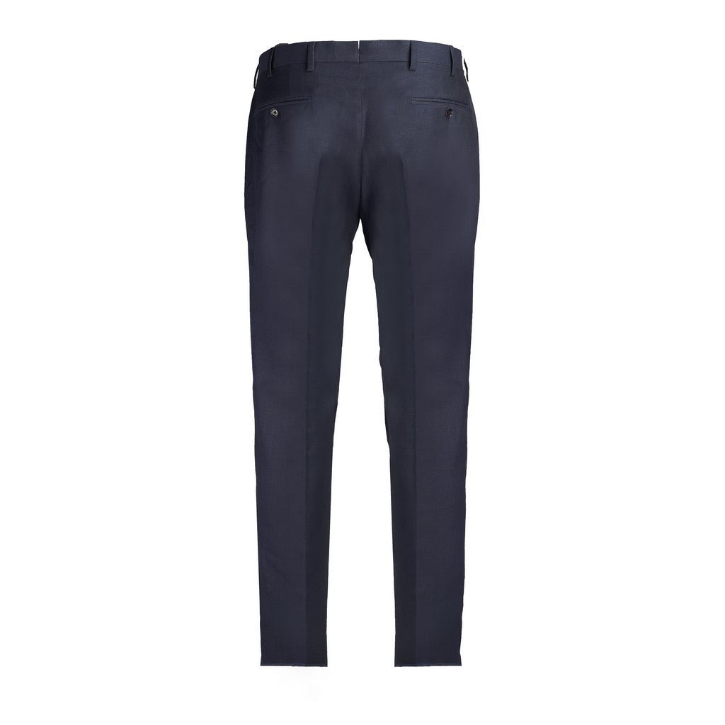 HENRY SARTORIAL Flat Front Must Formal Trousers CHARCOAL REG - Henry Bucks