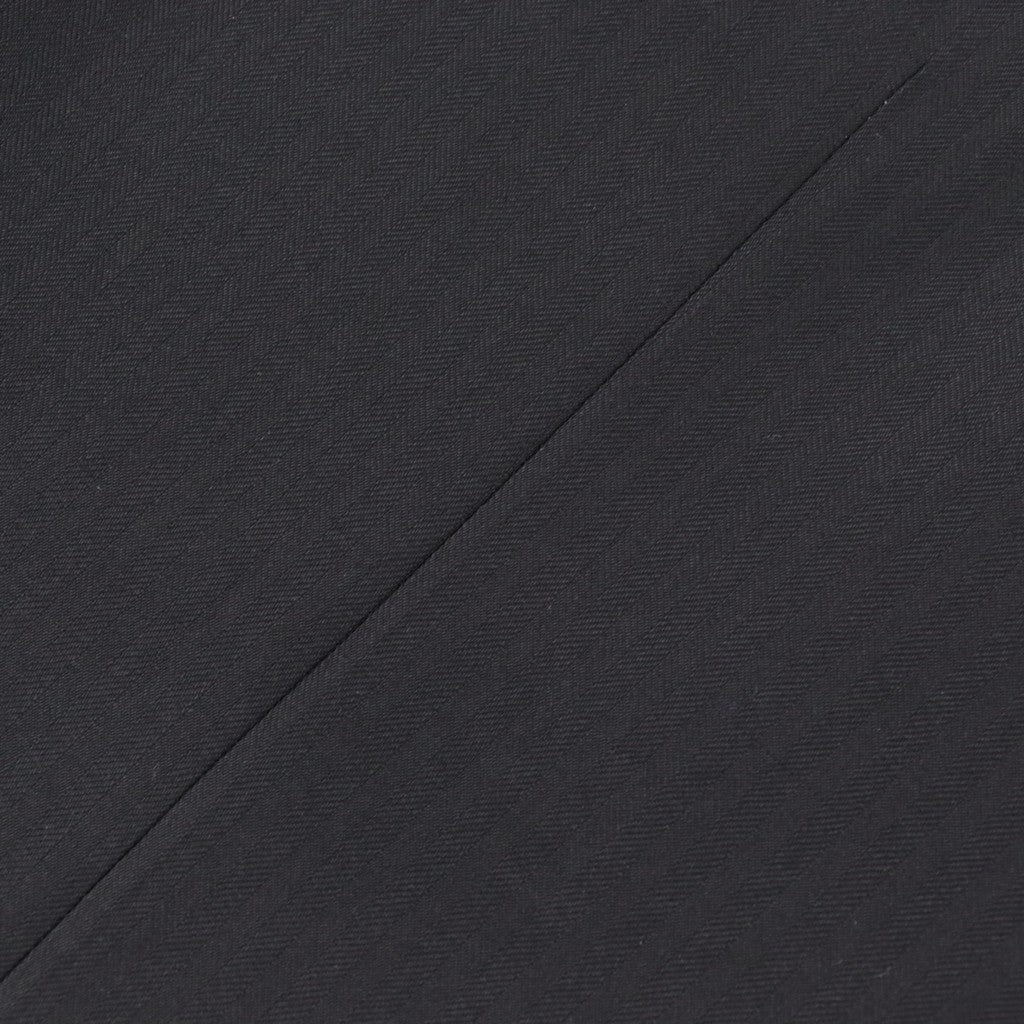 HENRY SARTORIAL HERITAGE Herringbone Wool Business Suit BLACK REG - Henry Bucks