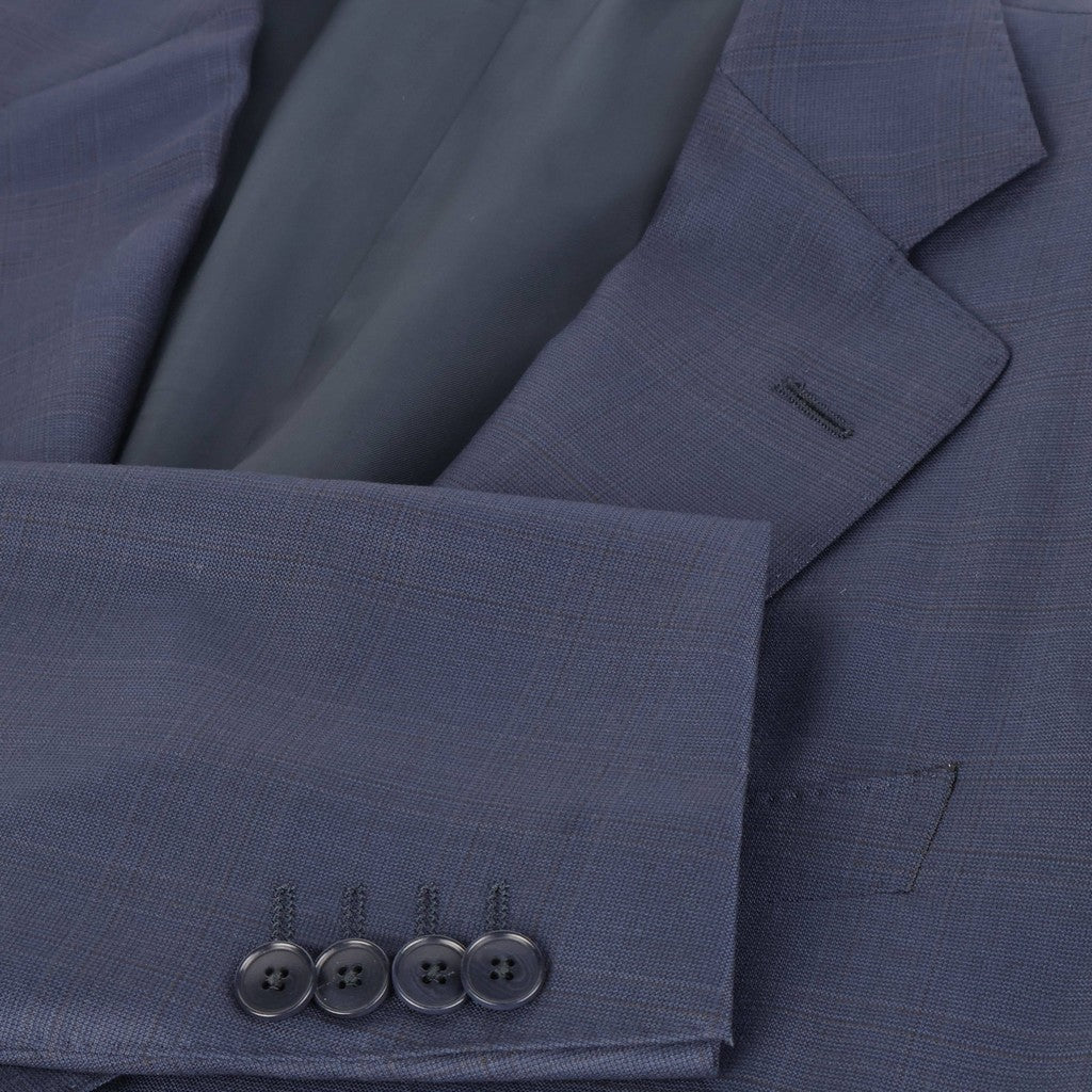 HENRY SARTORIAL HERITAGE Single Breasted Wool Business Suit NAVY REG - Henry Bucks